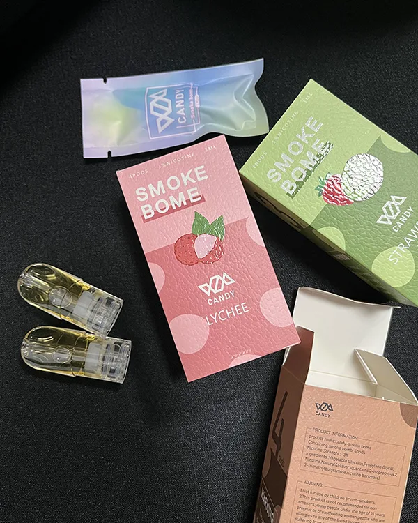 Candy煙彈 原味煙草 3%濃度 3ml/顆、每盒4顆裝 適配於Relx 1代一次性煙彈 