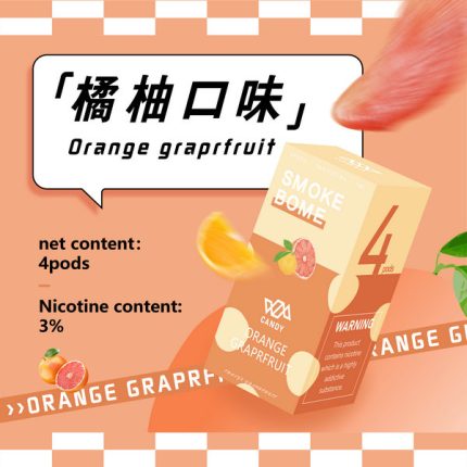 Candy煙彈 原味煙草 3%濃度 3ml/顆、每盒4顆裝 適配於Relx 1代一次性煙彈