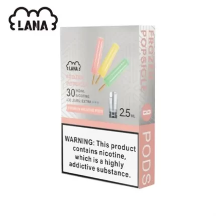 LANA 煙彈 替換型發光彈 2.5ml*3Pods 冰棍