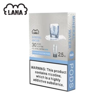 LANA 煙彈 替換型發光彈 2.5ml*3Pods 冰泉水