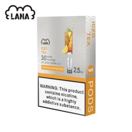 LANA 煙彈 替換型發光彈 2.5ml*3Pods 冰紅茶