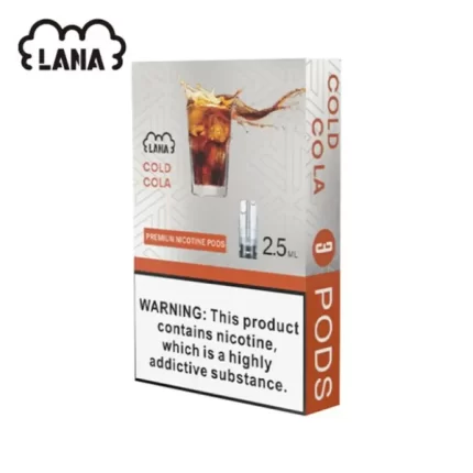 LANA 煙彈 替換型發光彈 2.5ml*3Pods 冰可樂