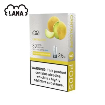 LANA 煙彈 替換型發光彈 2.5ml*3Pods 哈密瓜