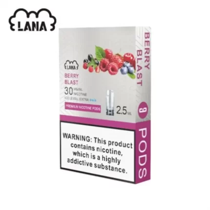 LANA 煙彈 替換型發光彈 2.5ml*3Pods 漿果風暴