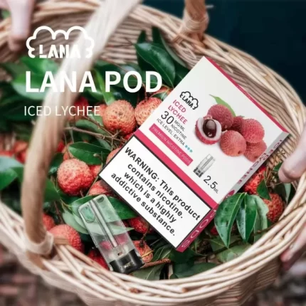 LANA 煙彈 替換型發光彈 2.5ml*3Pods 荔枝