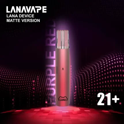 LANA電子煙主機 櫻桃粉 電子煙霧化器 通用一代系列煙彈