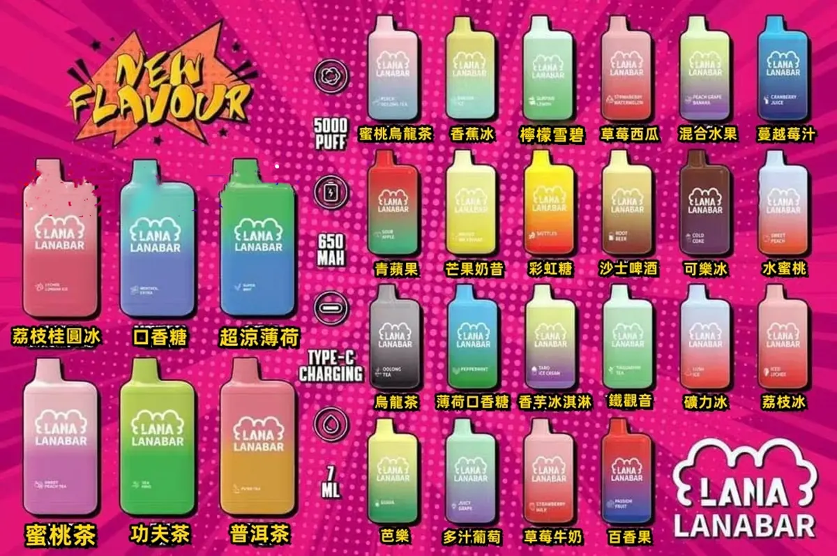 電子菸品牌LANA：探索前沿科技與極致口感的完美結合