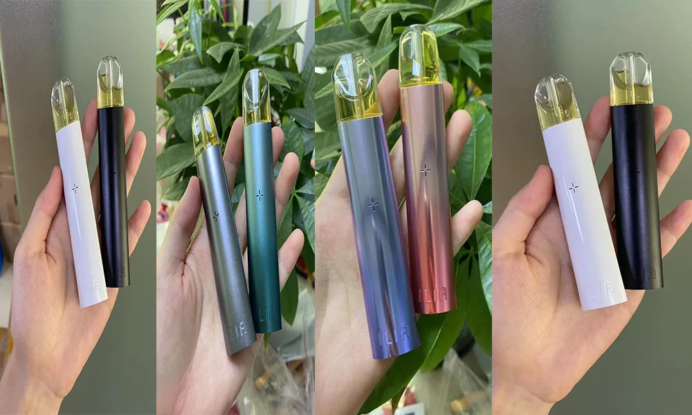 【8色可選】ILIA主機 電子煙主機 發光煙桿 換彈霧化桿 通配所有1代