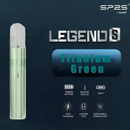 【鈦綠】Sp2s主機新色 一代升級煙桿傳奇版煙桿