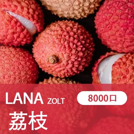 【荔枝】LANA ZOLT 拋棄式電子煙品牌 8000puff大容量 可充電