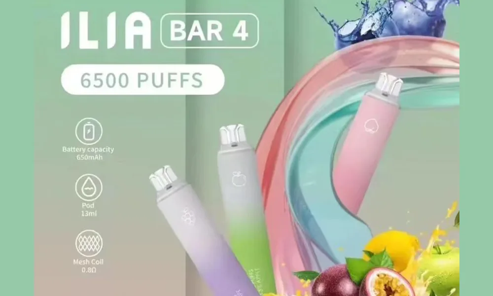 【西瓜】哩亞ILIA BAR4代一次性電子菸 6500口