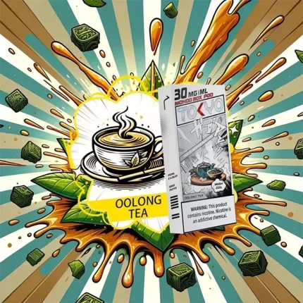 【烏龍茶味】Tokyo魔盒菸彈 1顆装12ml 10000口（可抽10天）