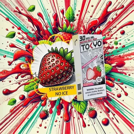 【無涼草莓味】Tokyo Mohoo Pod電子煙彈 魔盒煙彈 1顆装12ml 10000口（可抽10天）