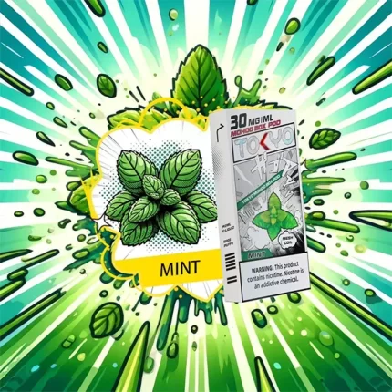 【薄荷味】Tokyo電子菸 東京魔盒煙彈 1顆装12ml 10000口（可抽10天）