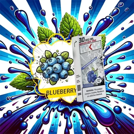 【藍莓口味】Tokyo電子煙 魔盒煙彈 1顆装12ml 10000口（可抽10天）