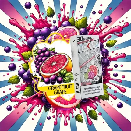 【西柚葡萄】Tokyo Mohoo Pod 東京魔盒 1顆装12ml 10000口（可抽10天）