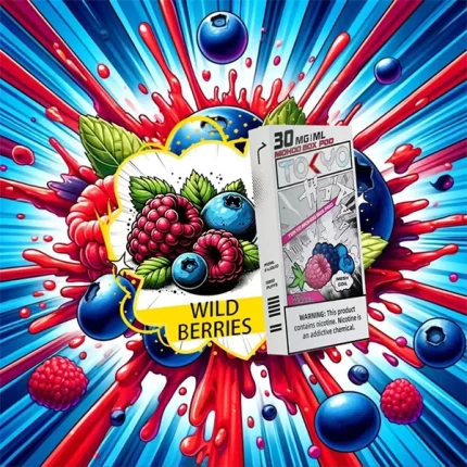 【莓果口味】Tokyo Mohoo 煙彈 1顆装12ml 10000口（可抽10天）