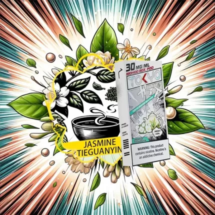 【鐵觀音味】Tokyo 煙彈 東京魔盒 1顆装12ml 10000口（可抽10天）