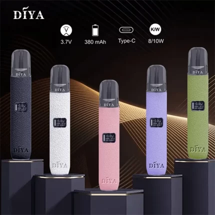【5色可選】DIYA 叮啞皮革主機 適配一代煙彈 小煙主機