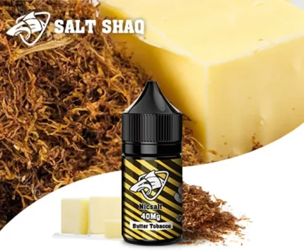 鯊克菸油 SALT SHAQ 電子煙煙油 30ml 黃油煙草