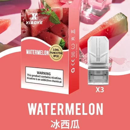 【冰西瓜】XIAOKE梟客霧化彈 通用一代桿 3顆裝 正品保證
