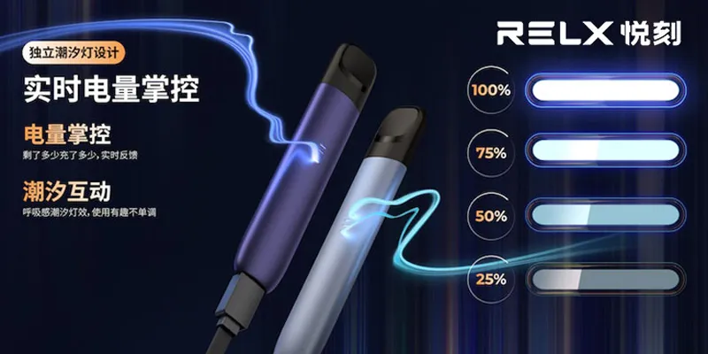 【台灣現貨速發】悅刻RELX 5代幻影主機|防漏油設計+潮汐電量顯示|6色最新系列